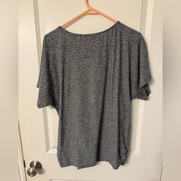 Apt. 9 Women's Gray Top with Embellished Neckline - Picture 3 of 3